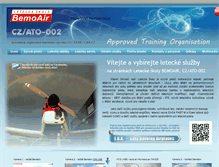 Tablet Screenshot of bemoair.cz